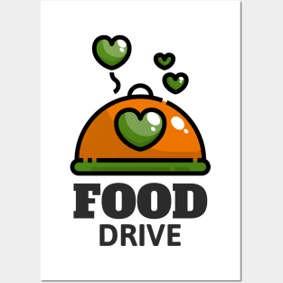 Food drive - Help others in need Posters and Art